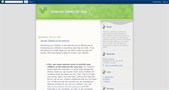 Desktop Screenshot of internet-safety-for-kids.blogspot.com