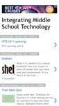 Mobile Screenshot of integratingmiddleschooltechnology.blogspot.com