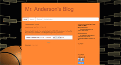 Desktop Screenshot of anderson19585thgradeblog.blogspot.com