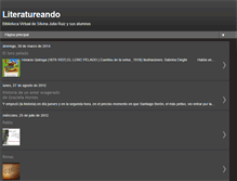 Tablet Screenshot of literatureandounrato.blogspot.com