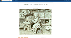 Desktop Screenshot of bookvoyaging.blogspot.com