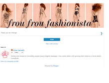 Tablet Screenshot of froufroufashionistafriends.blogspot.com