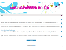 Tablet Screenshot of chartapresentacion.blogspot.com