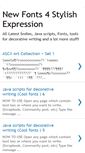 Mobile Screenshot of newfonts.blogspot.com