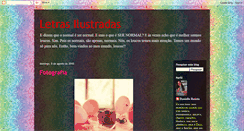 Desktop Screenshot of letras-ilustradas.blogspot.com