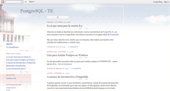 Desktop Screenshot of postgresql-bo.blogspot.com