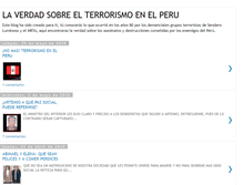 Tablet Screenshot of laverdadsobreelterrorismo.blogspot.com