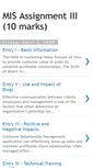 Mobile Screenshot of mis-assign3.blogspot.com