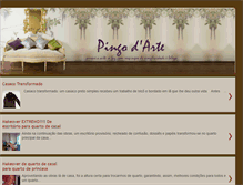 Tablet Screenshot of pingodarte.blogspot.com