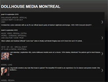 Tablet Screenshot of dollhousemediamontreal.blogspot.com