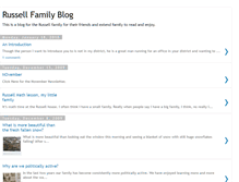 Tablet Screenshot of drussellfamily.blogspot.com