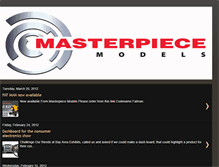 Tablet Screenshot of masterpiecemodels.blogspot.com