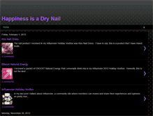 Tablet Screenshot of happinessisadrynail.blogspot.com