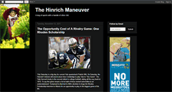 Desktop Screenshot of hinrichmaneuver.blogspot.com