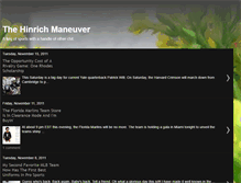 Tablet Screenshot of hinrichmaneuver.blogspot.com