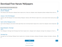 Tablet Screenshot of downloadfreenarutowallpapers.blogspot.com