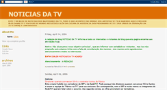 Desktop Screenshot of noticiasdatv.blogspot.com