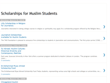 Tablet Screenshot of muslimscholarships.blogspot.com