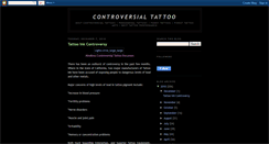 Desktop Screenshot of mindlesscontroversialtattoo.blogspot.com