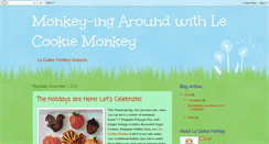 Desktop Screenshot of lecookiemonkeyportlandor.blogspot.com