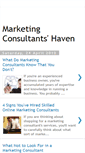 Mobile Screenshot of marketingconsultantshaven.blogspot.com