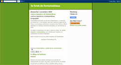 Desktop Screenshot of fontainebleau-laforetdefontainebleau.blogspot.com