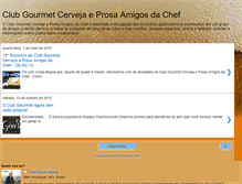 Tablet Screenshot of clubgourmetcervejaeprosaamigosdachef.blogspot.com