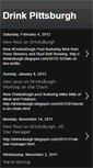Mobile Screenshot of drinkpittsburgh.blogspot.com