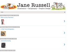 Tablet Screenshot of janerussell.blogspot.com