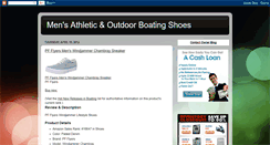 Desktop Screenshot of mensathleticoutdoorboatingshoebest.blogspot.com