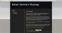 Desktop Screenshot of kvmusings.blogspot.com