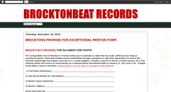 Desktop Screenshot of brocktonbeatrecords.blogspot.com