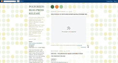 Desktop Screenshot of polyblogpressrelease.blogspot.com