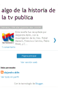 Mobile Screenshot of algodelahistoriadelatvpublica.blogspot.com