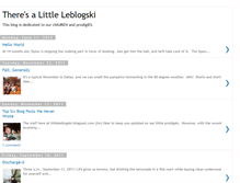 Tablet Screenshot of littleleblogski.blogspot.com