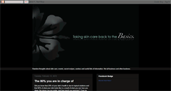 Desktop Screenshot of blackettbodybasics.blogspot.com