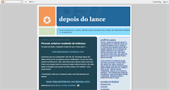 Desktop Screenshot of depoisdolance.blogspot.com