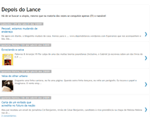 Tablet Screenshot of depoisdolance.blogspot.com