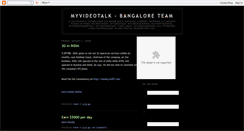 Desktop Screenshot of mvtbangalore.blogspot.com