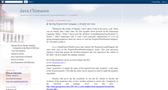 Desktop Screenshot of java-chimaera.blogspot.com
