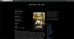 Desktop Screenshot of before-the-end.blogspot.com