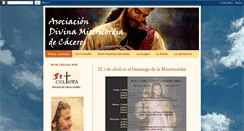 Desktop Screenshot of divinamisericordiacc.blogspot.com