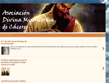 Tablet Screenshot of divinamisericordiacc.blogspot.com