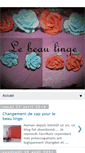 Mobile Screenshot of lebeaulinge.blogspot.com