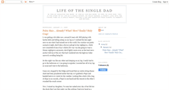 Desktop Screenshot of lifeofthesingledad.blogspot.com