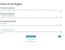 Tablet Screenshot of princeofthedragon.blogspot.com