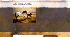 Desktop Screenshot of juliegreig.blogspot.com