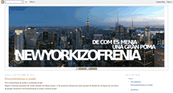 Desktop Screenshot of newyorkizofrenia.blogspot.com