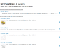 Tablet Screenshot of diversosriscosemoldes.blogspot.com