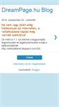 Mobile Screenshot of dreampageblog.blogspot.com